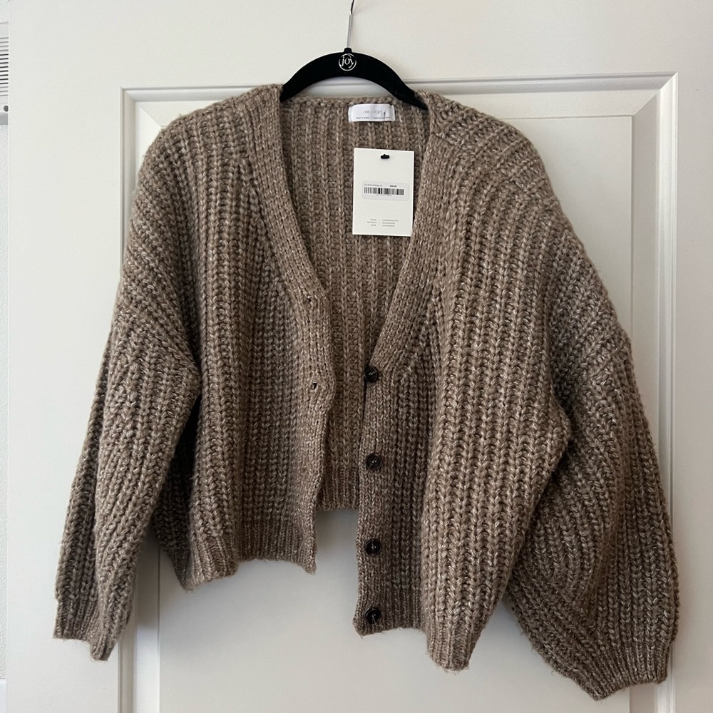 Oak+Fort chunky cropped sweater